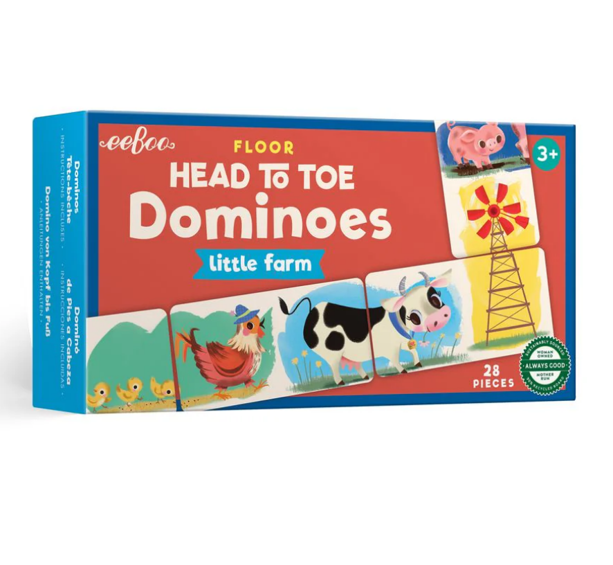 Little Farm Head to Toe Dominoes