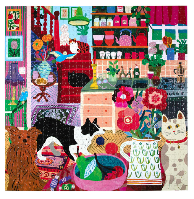 Pets in the Kitchen 1000 Pc Puzzle