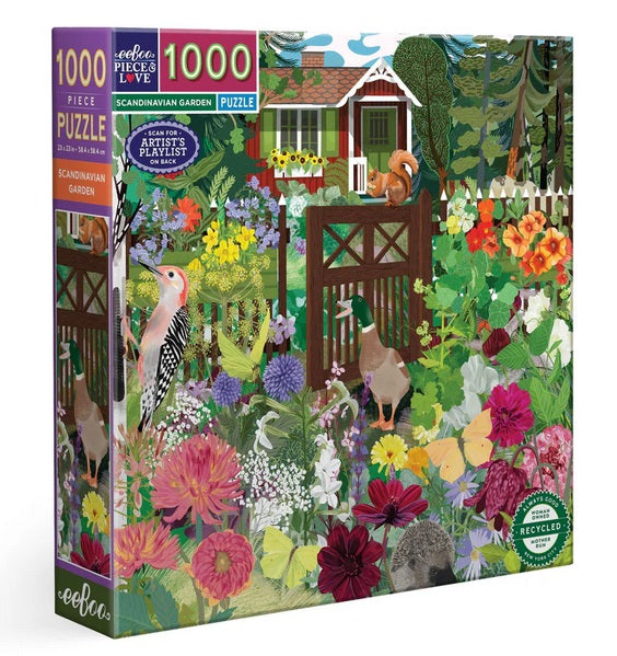 Scandinavian Garden 1000 Pc Puzzle