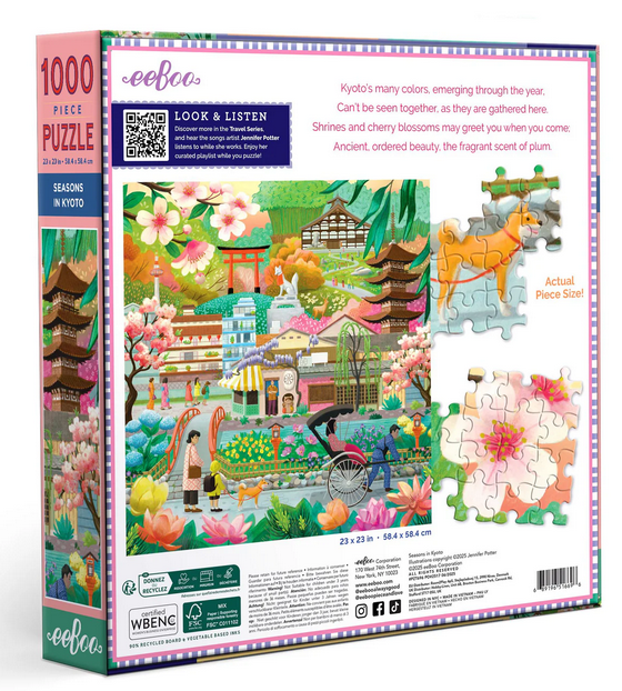 Seasons in Kyoto 1000 Pc Puzzle