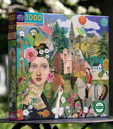 Artist &  Daughter 1000 Pc Puzzle