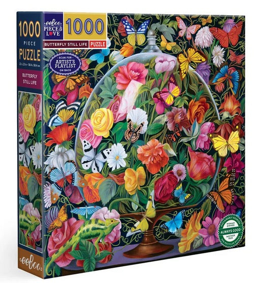 Butterfly Still Life 1000 Pc Puzzle