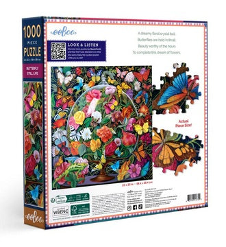Butterfly Still Life 1000 Pc Puzzle