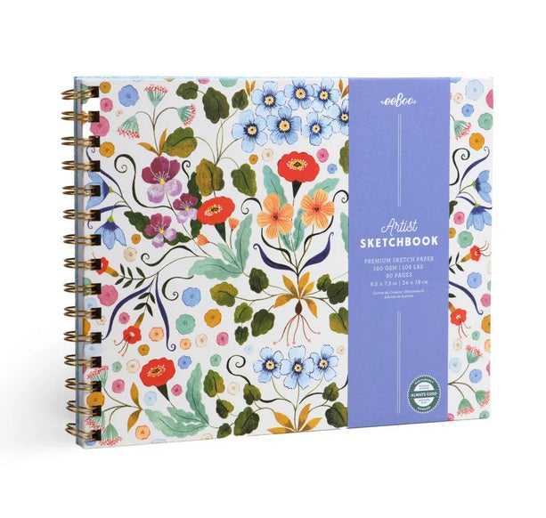 Flora's Hardcover Artist Sketchbook