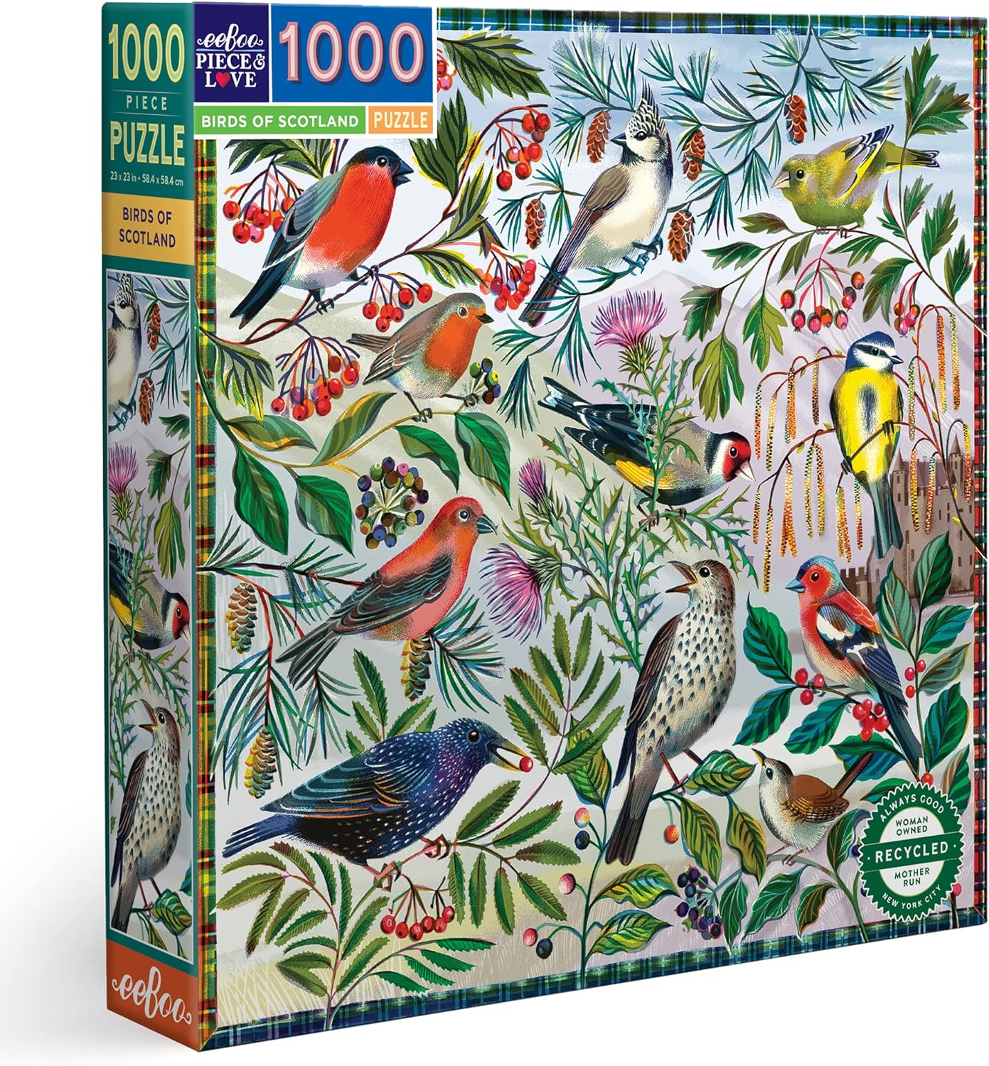 Birds of Scotland 1000 Pc Puzzle