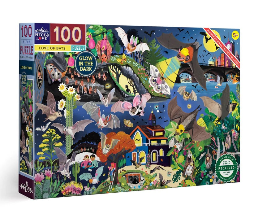 Love of Bats 100 Pc Puzzle