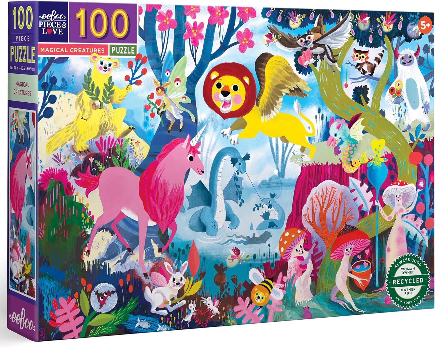 Magical Creatures 100 Pc Puzzle