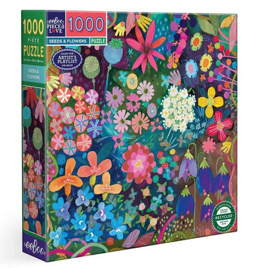 Seeds & Flowers 1000 Pc Puzzle
