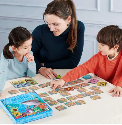 Sharks & Friends Shiny Memory  Matching Game
