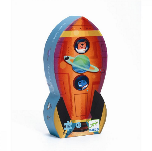 Mini Spaceship 16pc Jigsaw Puzzle