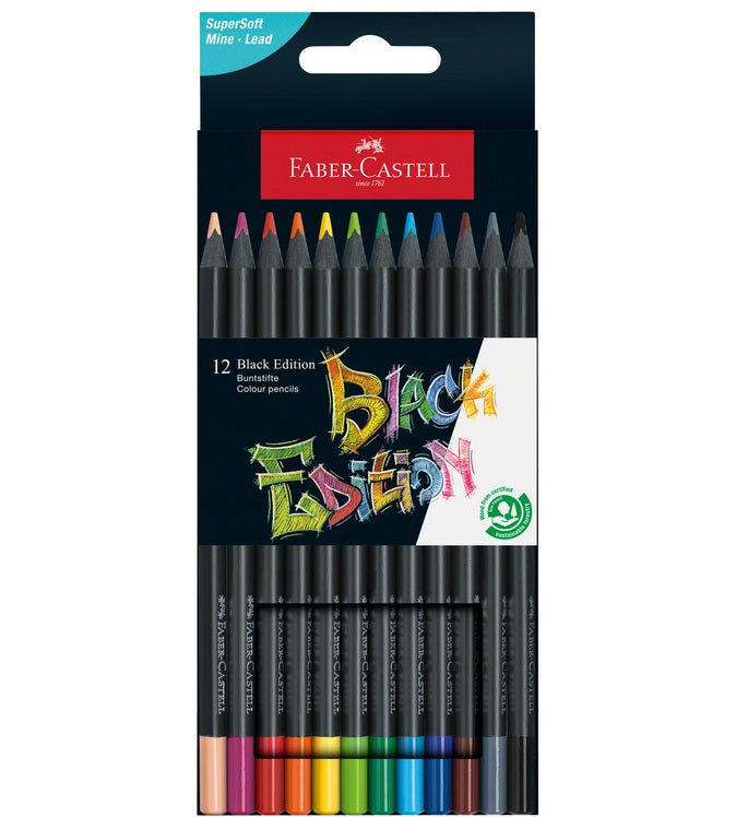 Color Pencils Black Edition 12ct Box