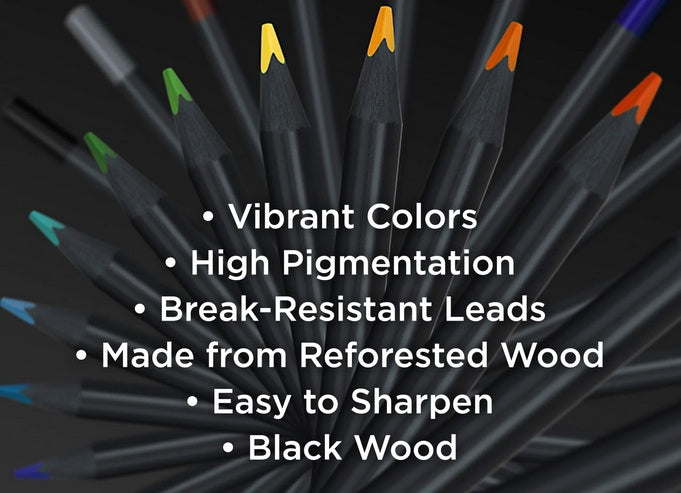 Color Pencils Black Edition 12ct Box