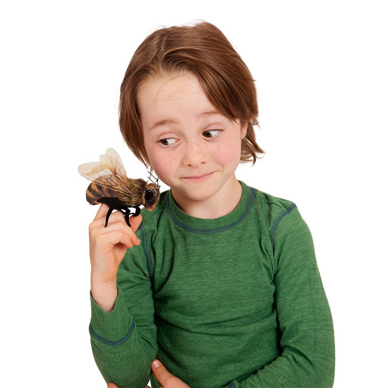 Mini Bee Finger Puppet