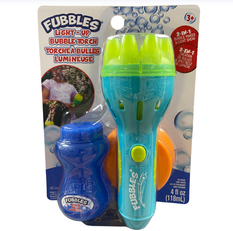 Fubbles Light-Up Bubble Torch