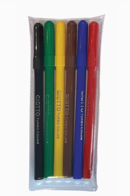 Water-Based Markers - 6 Pack