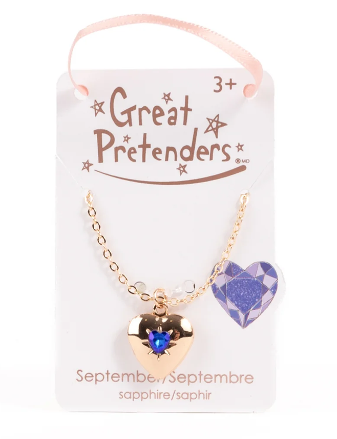 September Heart Locket