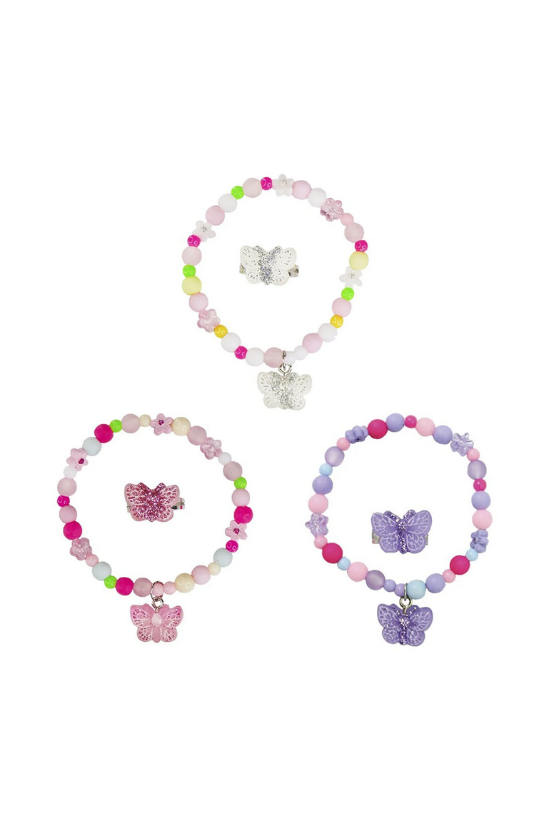 Colorful Sensory Jewelry Making Kit for Girls, Beading Set. Bracelet,  Necklace, Ring,christmas Kid Toy, 3, 4, 5, 6, 7, 8 Year Old Girl Gift. 