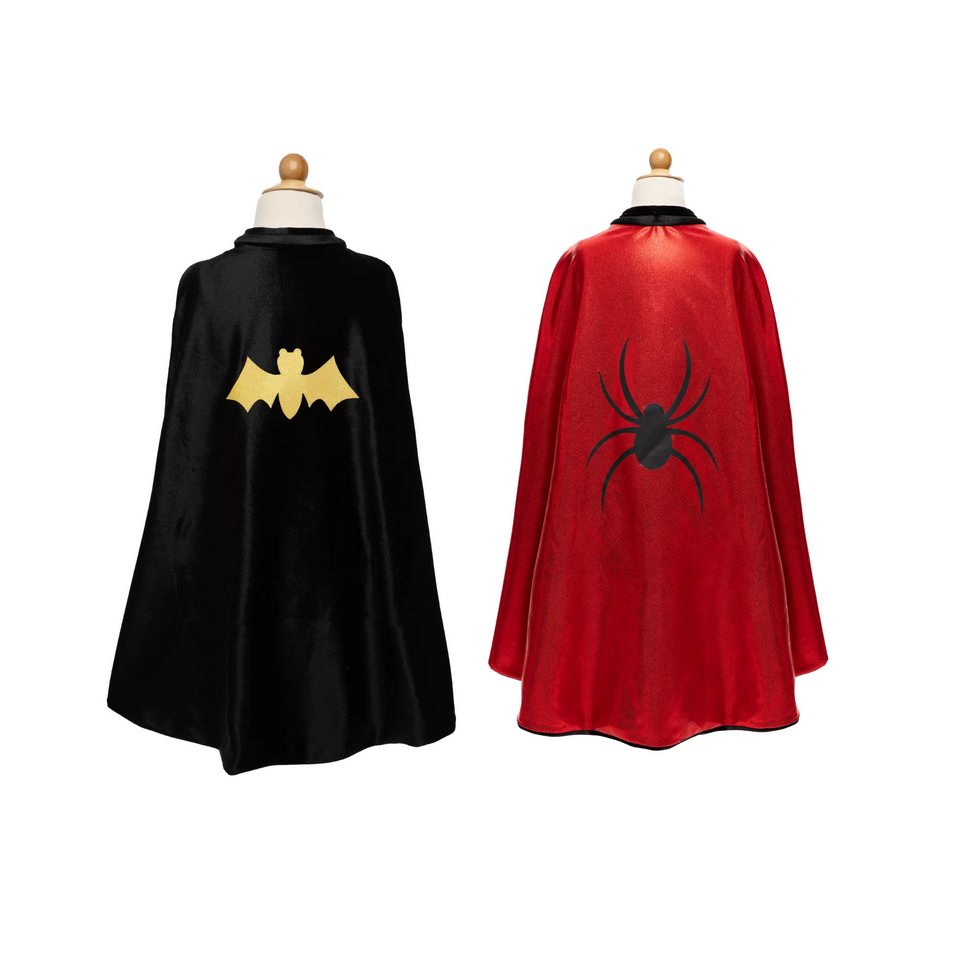 Reversible Spider/Bat Cape, Size 5-6