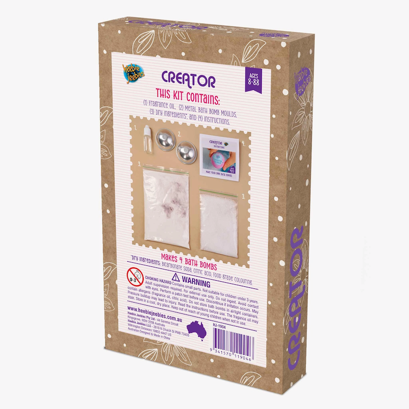 Creator Unicorn Fizz Bath Bomb Kit