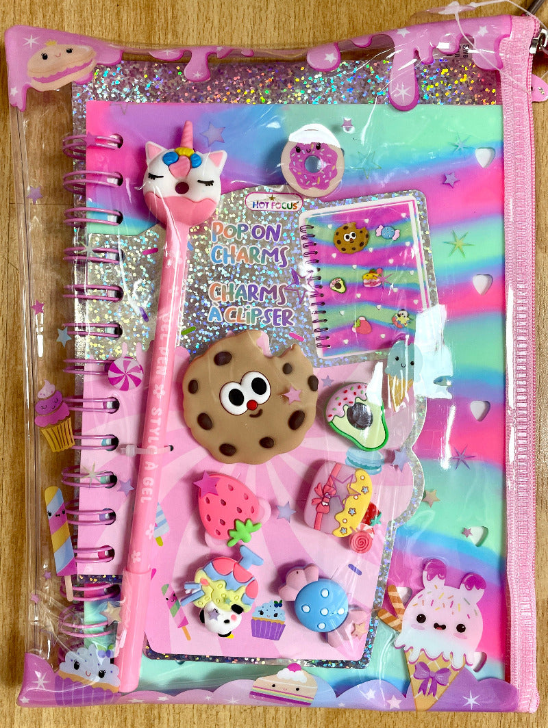 Sweet Writing Fun & Charms Set