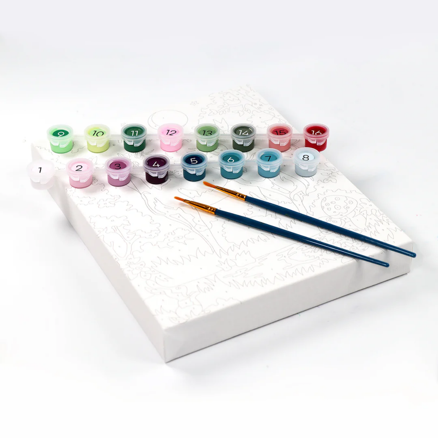 Moonlit Unicorn Paint By Numbers