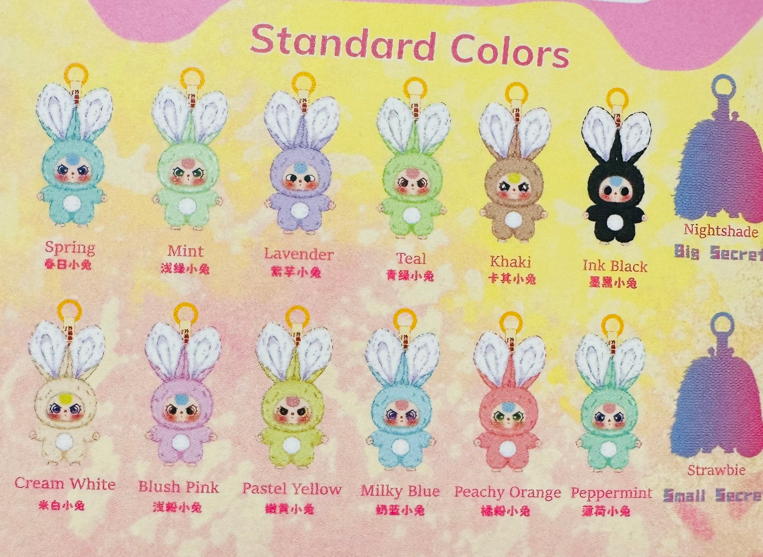 Baby Three Mini Tiny Rabbit Plush Blind Box