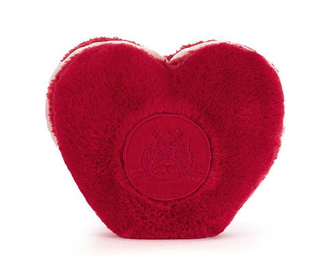 Amuseables Arlette Heart Macaron - Red