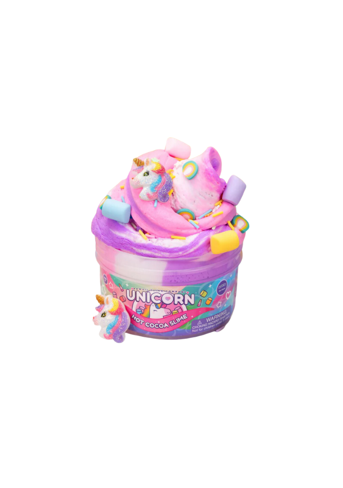 Unicorn Hot Cocoa Butter Slime