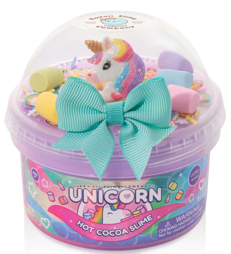 Unicorn Hot Cocoa Butter Slime