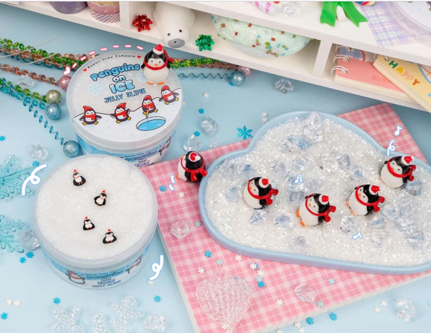 Penguins On Ice Jelly Slime