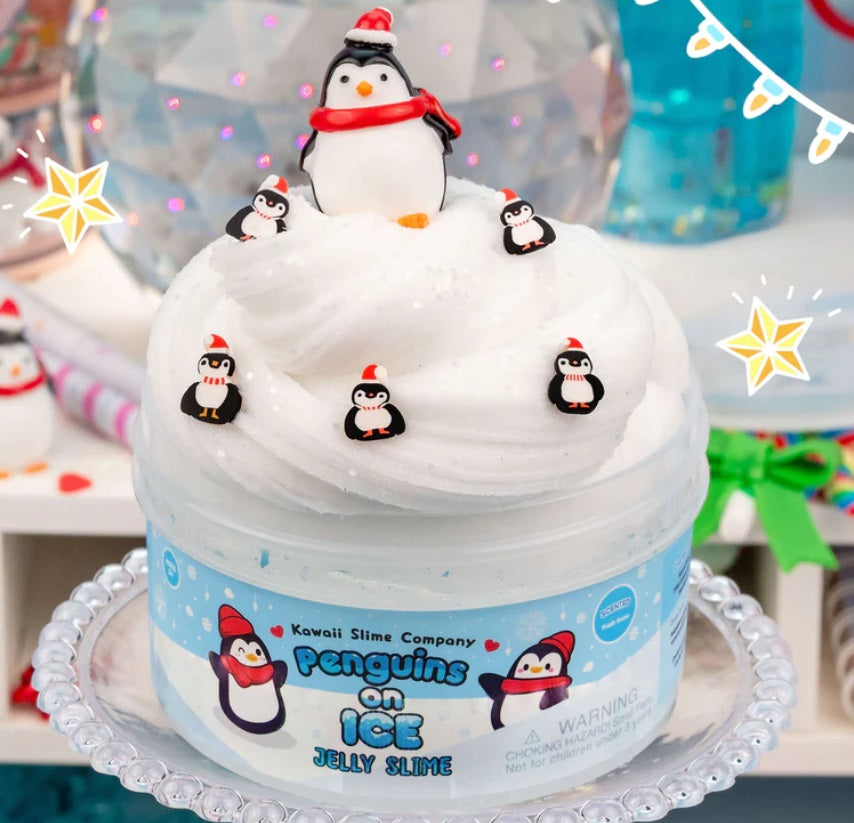 Penguins On Ice Jelly Slime