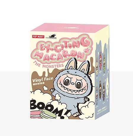 Labubu The Monsters - Authentic Exciting Macaron Vinyl Face Blind Box