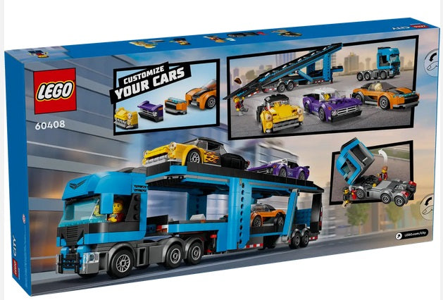 LEGO® City Car Transporter Truck with Sports Cars