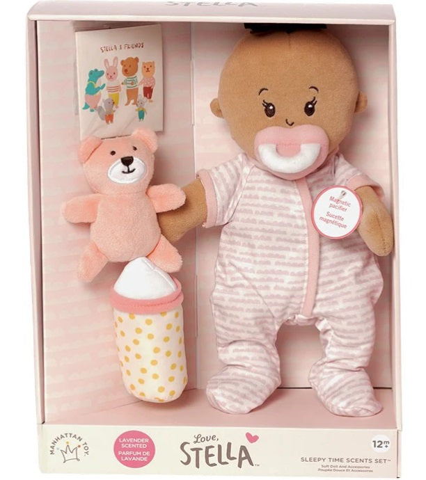 Love, Stella Sleepy Time Set with Beige Doll