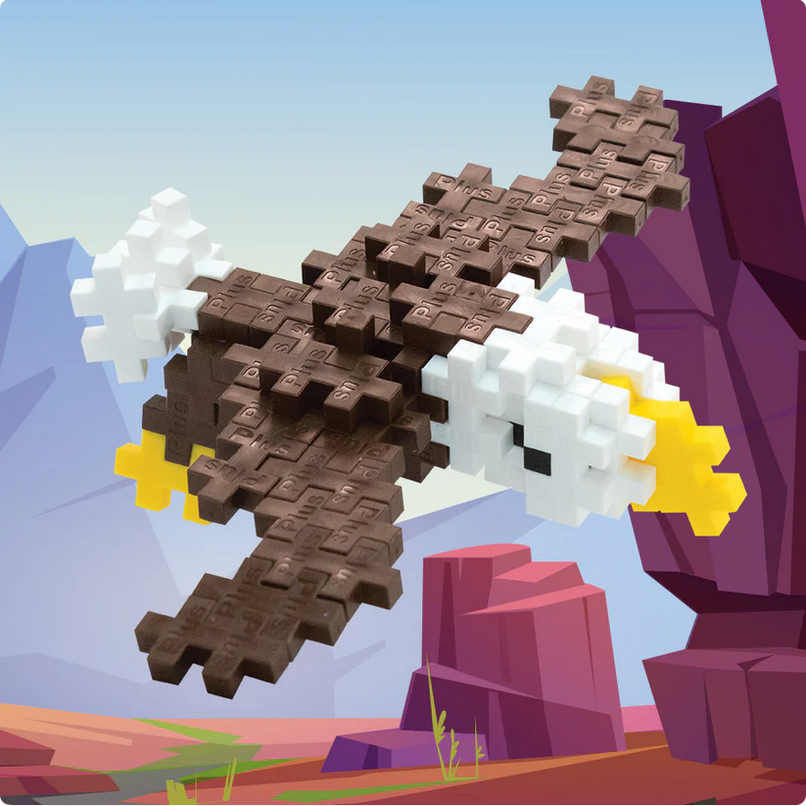 Plus-Plus  Bald Eagle Tube