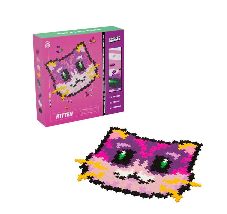 Puzzle by Number - 500 pc Kitten