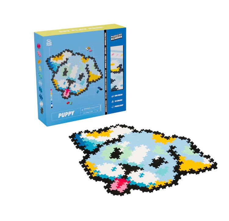 Puzzle by Number - 500 pc Puppy