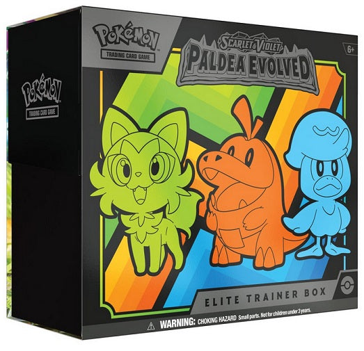 Pokémon TCG: Scarlet & Violet-Paldea Evolved Pokémon Elite Trainer Box