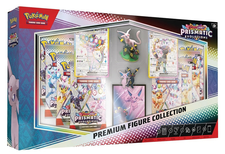 Pokémon Scarlet & Violet Prismatic Evolution Premium Figure Collection