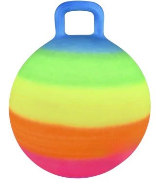 Rainbow Hopper Ball & Pump
