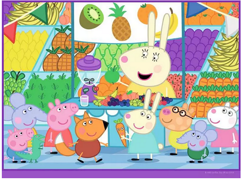Shopping with Peppa 16pc Floor Puzzle