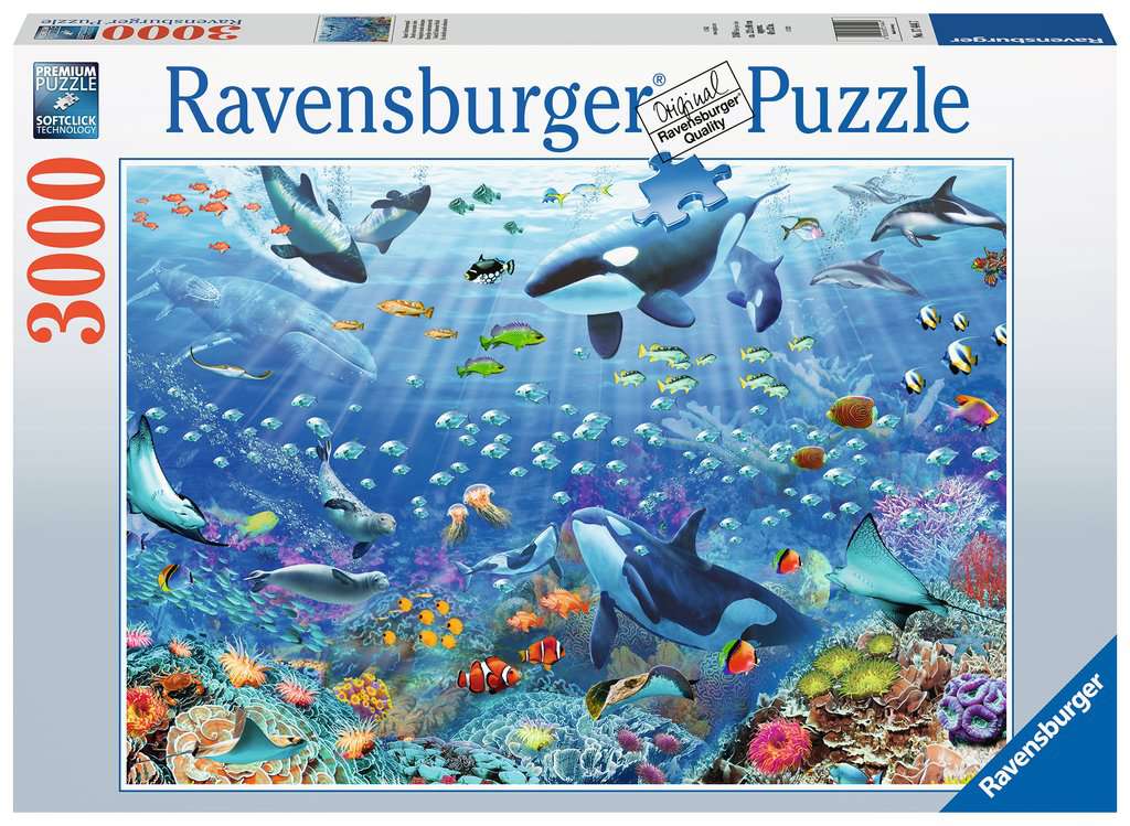 Colorful Underwater World 3000 pc Puzzle