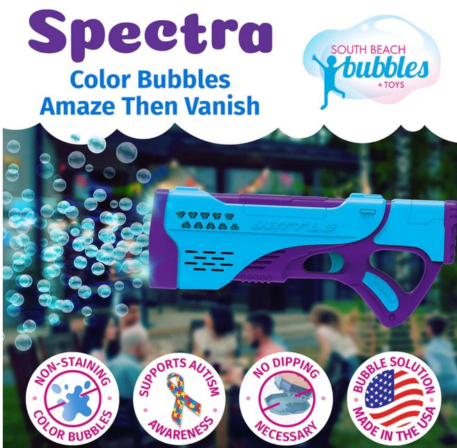 Poppin Colorz Spectra Bubble Blaster