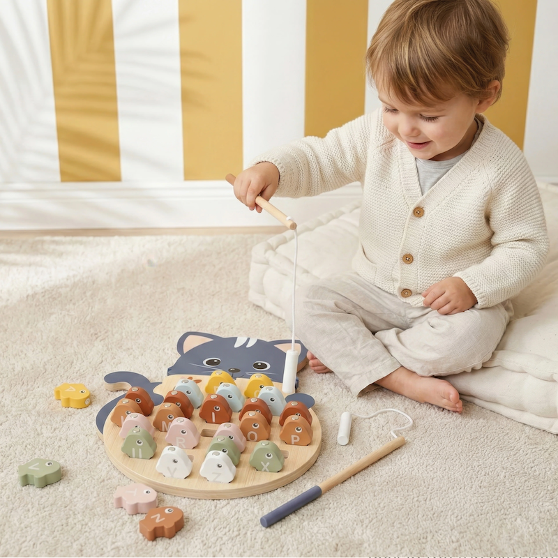 Alphabet Fishing Game
