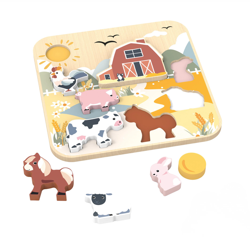 Jumbo Farm Chunky Puzzle