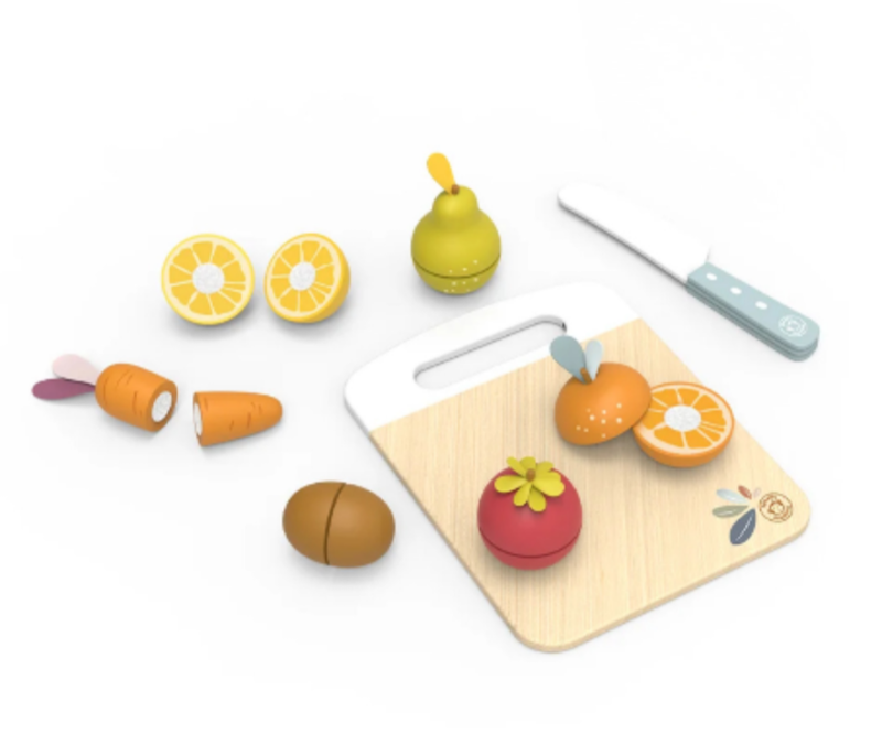 Fruits & Vegetables Cutting Playset