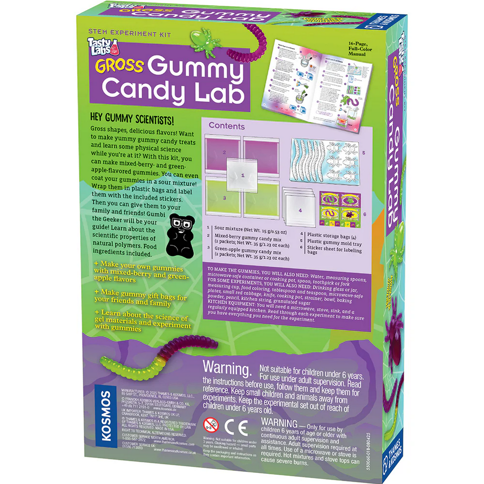 Gross Gummy Candy Lab