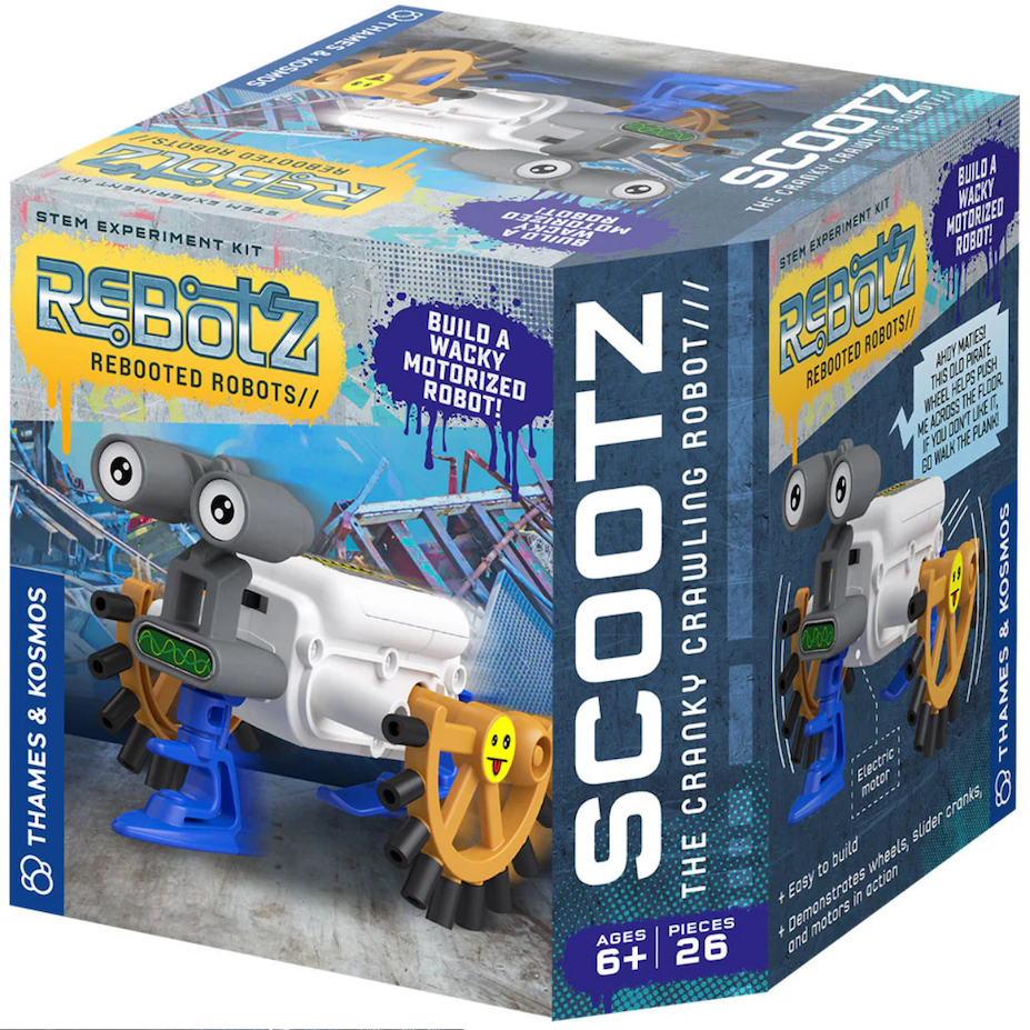 ReBotz: Scootz - The Cranky Crawling Robot