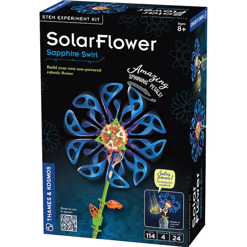 SolarFlower - Sapphire Swirl