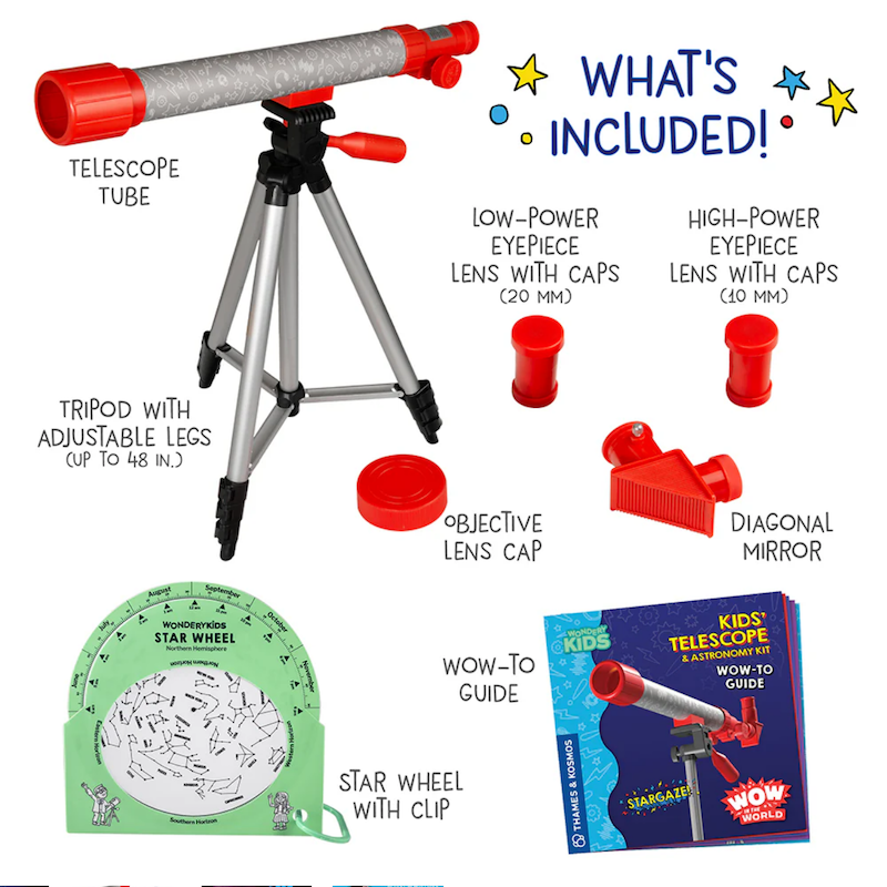 Wow in the World: Kids' Telescope & Astronomy Kit